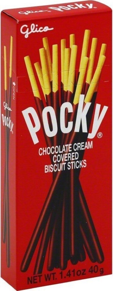 Pocky, Glico chocolate-coated biscuit sticks